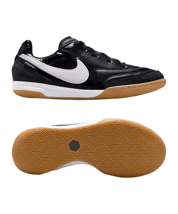 Nike Tiempo Streetgato IN 365 Kinderen Zwart K010 - zwart