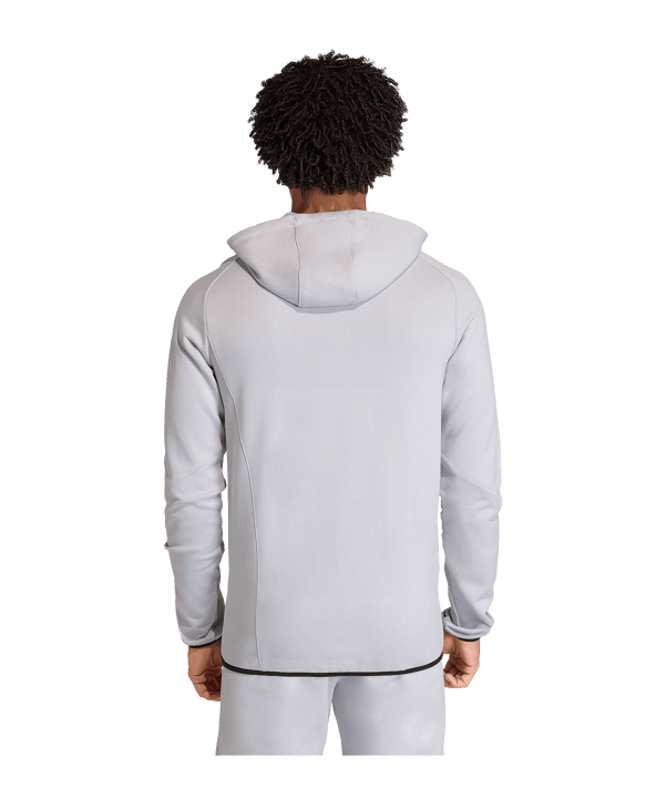 adidas Tiro Travel Hoody Grau - grau