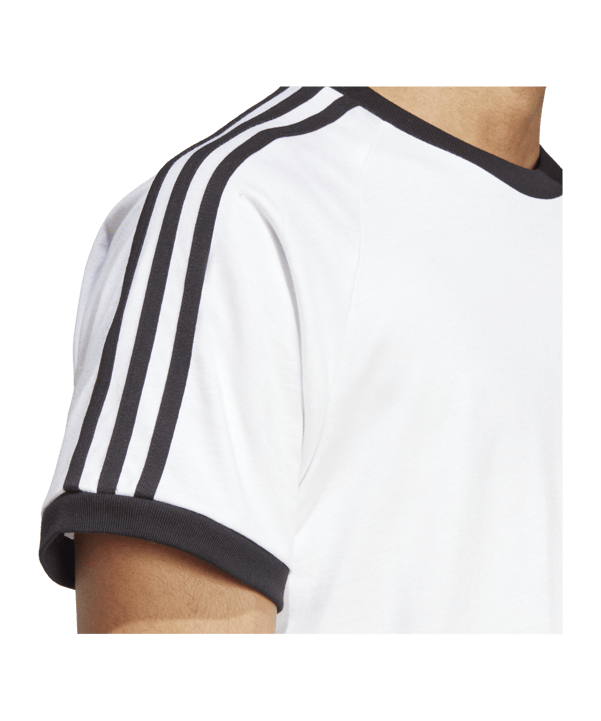 adidas Originals Adicolor Classics 3 Stripes Tee White Lifestyle
