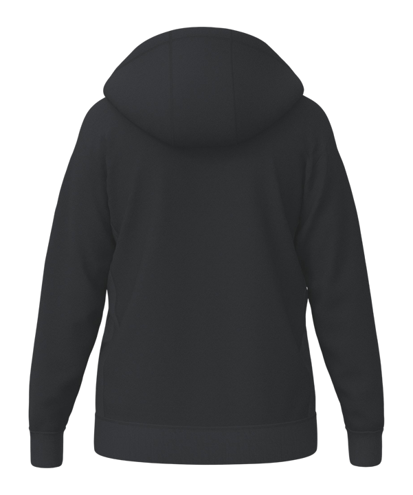 Erima TS Kapuzenjacke Damen Schwarz - schwarz