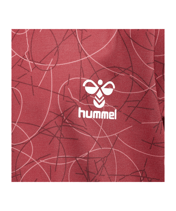 Hummel Nanna T-Shirt Kids Rot F4698 - rot