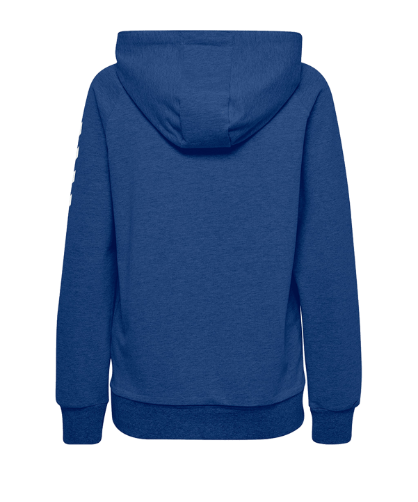 Hummel Cotton Hoody Damen Blau F7045 - blau