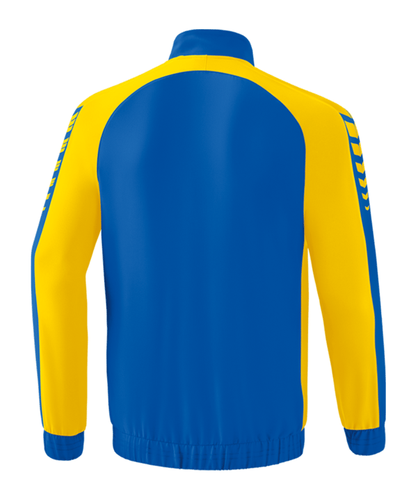 Erima SIX WINGS Präsentationsjacke Blau Gelb - blau