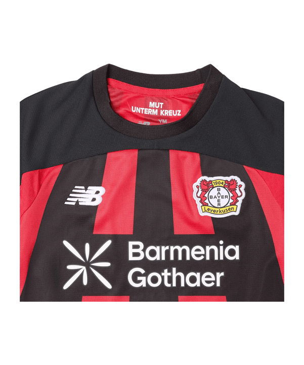 New Balance Bayer 04 Leverkusen Maillot Home 2026/2027 Enfants Rouge - rouge