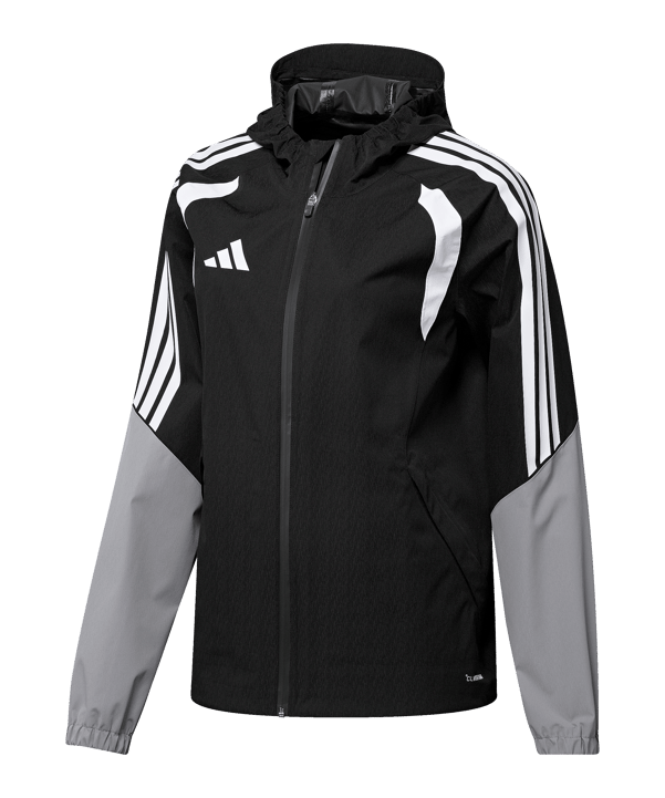 adidas Tiro 26 Regenjacke Damen Schwarz - schwarz