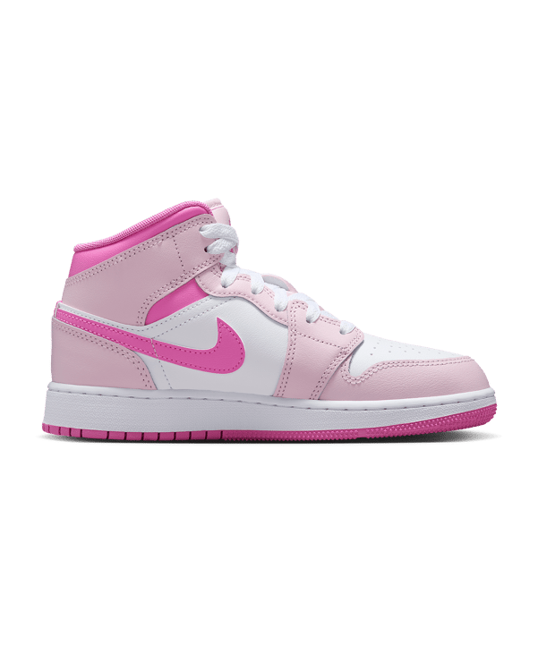 Jordan Air 1 Mid Bambini Rosa C601 - rosa