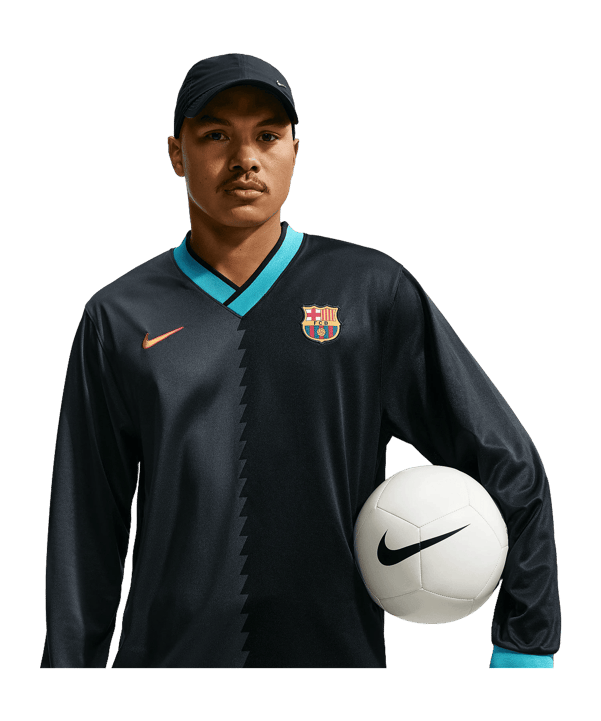Nike FC Barcelona Trikot Langarm 3rd 2026/2027 Schwarz F010