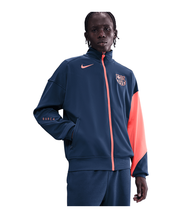 Nike FC Barcelona Trainingsjacke Blau F410 - blau