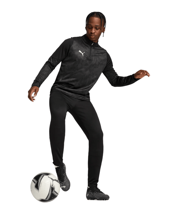 PUMA teamCUP Trainingshose Schwarz F03 - schwarz