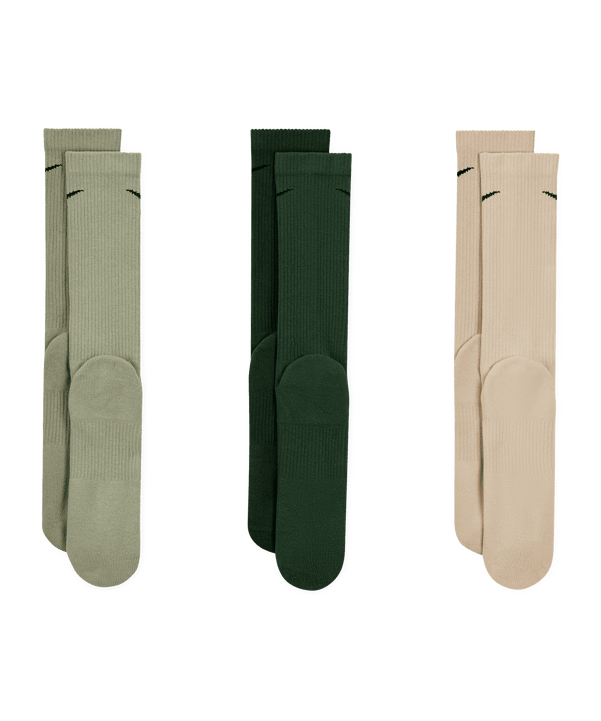 Nike Everyday Plus Cushion Crew 3er Pack Socken Mehrfarbig F994 - mehrfarbig