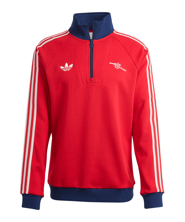 adidas FC Arsenal London Originals Zip Top Rot - rot