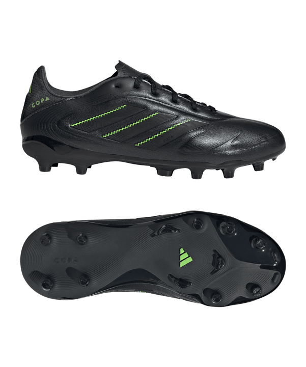 adidas Copa Pure III League FG/MG Electric Stealth Kids Schwarz - schwarz
