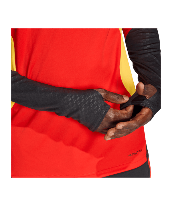 adidas België Trio Training Ritssluiting Rood - rood