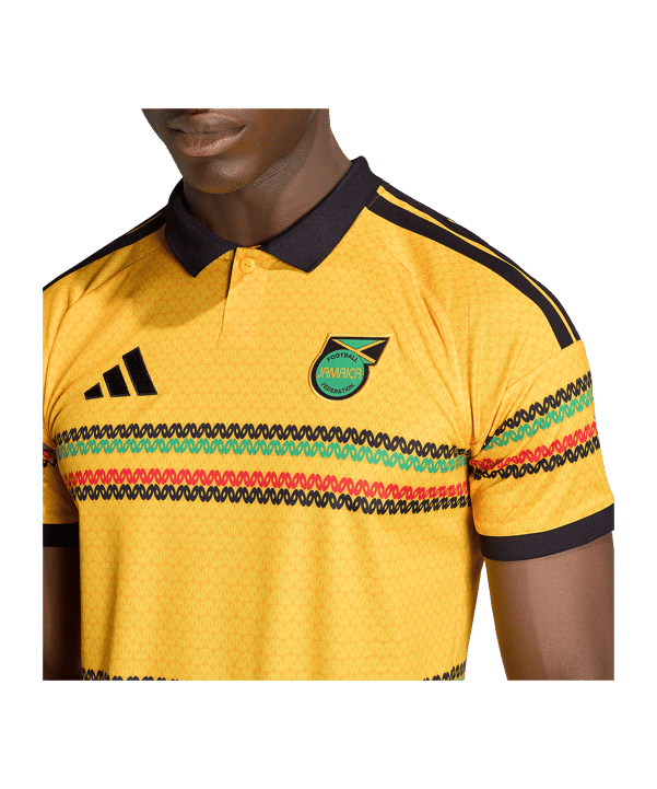 adidas JFF Jamaika Trikot Home WC 2026 Gelb - gelb