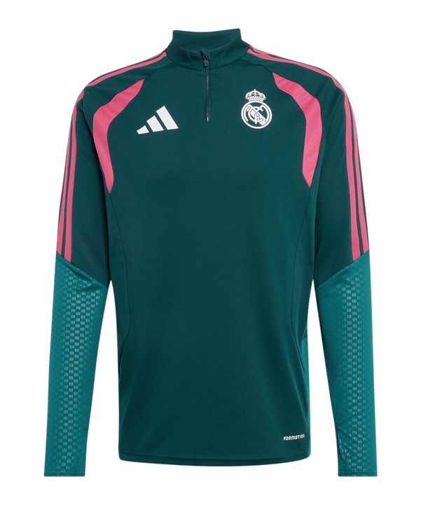 adidas Real Madrid Tiro26 Competition Felpa Verde - verde