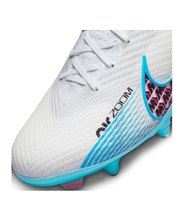 Nike Air Zoom Mercurial Superfly IX Elite SG-Pro AC Blast Weiss Blau Pink F146 - weiss