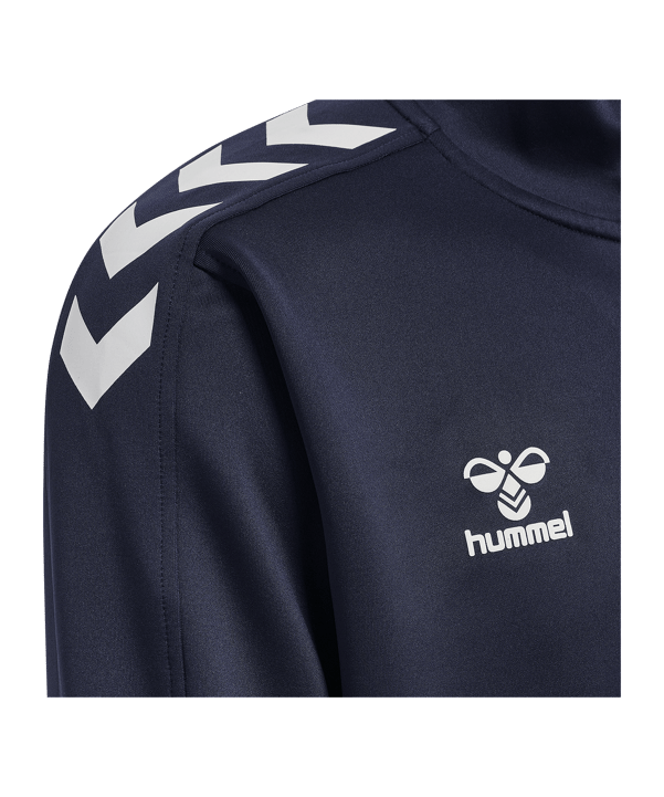 Hummel hmlCORE XK HalfZip Sweatshirt Blau F7026 - blau