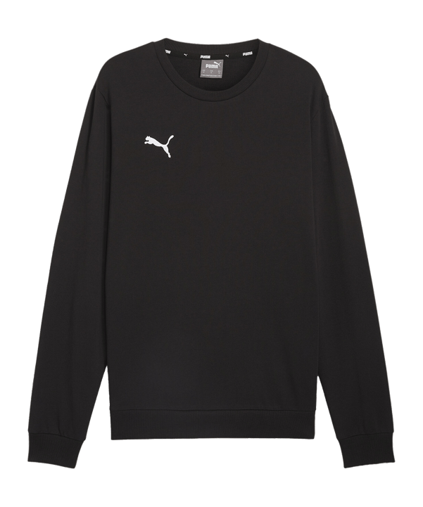 PUMA teamGOAL Casuals Sweatshirt Schwarz F03 - schwarz