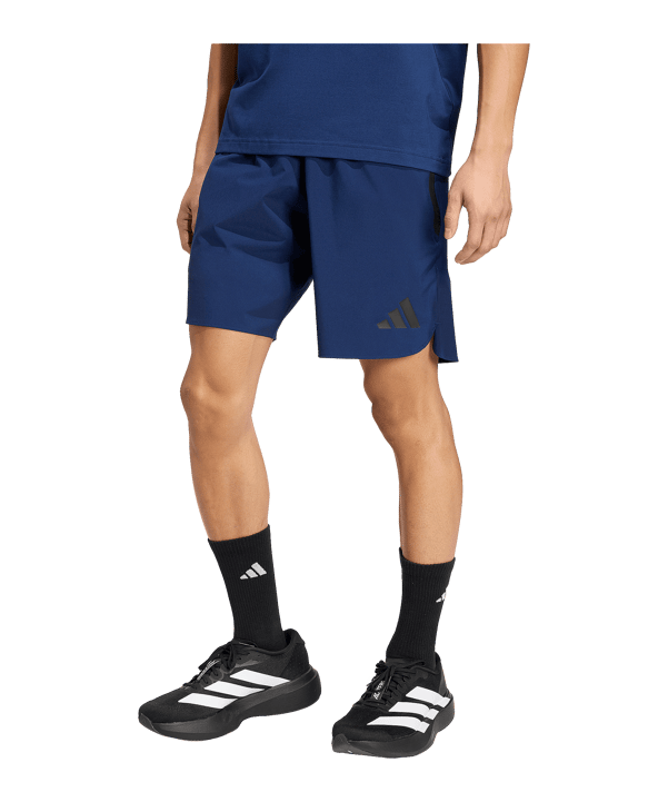 adidas Tiro Travel Woven Short Dunkelblau - schwarz