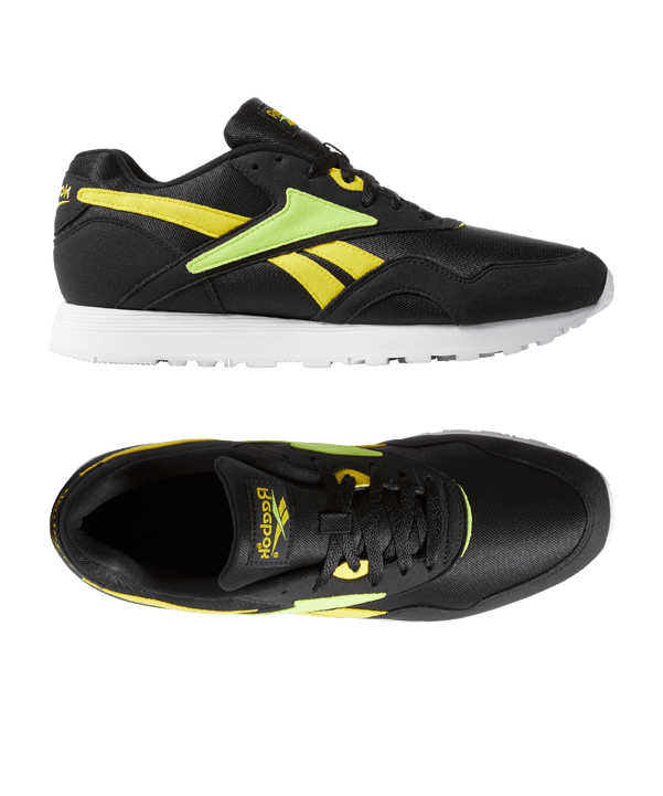 Reebok Rapide MU Sneaker Schwarz Gelb - schwarz