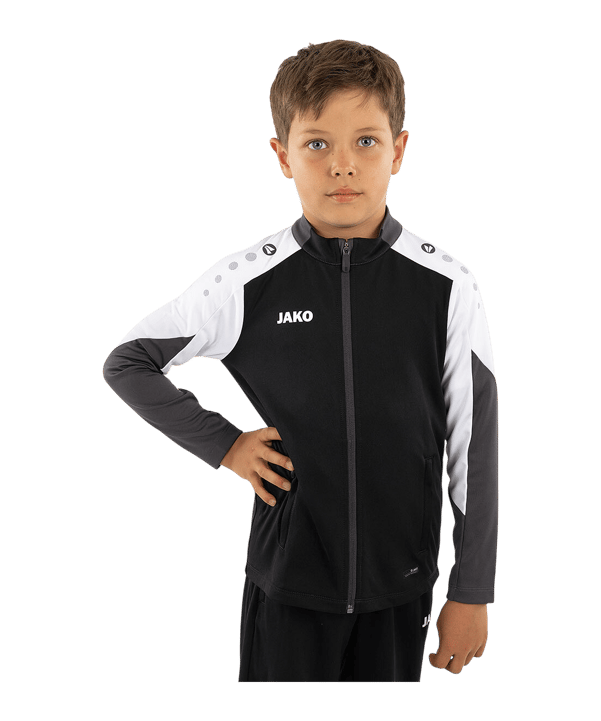 JAKO Dynamic Trainingsjacke Kids Schwarz F826 - schwarz