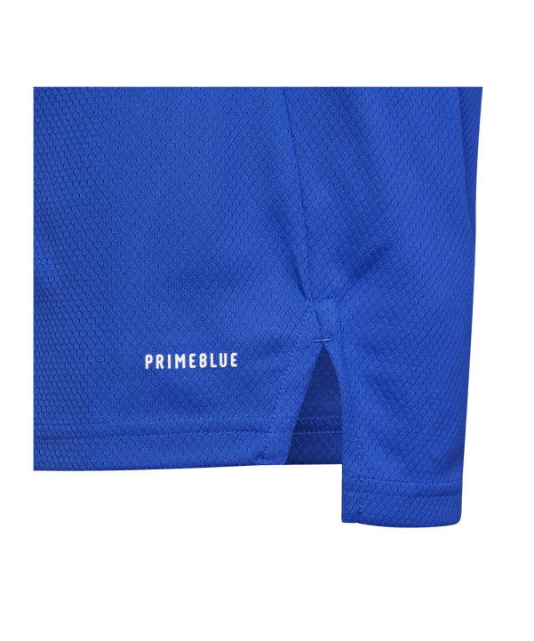 adidas Juventus Turin Trainingsshirt Blau Gelb - blau