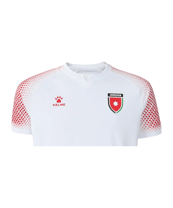 Kelme JFA Jordanië Shirt Home WK 2026 Wit - wit