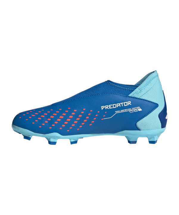 adidas Predator Accuracy.3 LL FG Marinerush Kids Blau Weiss - blau