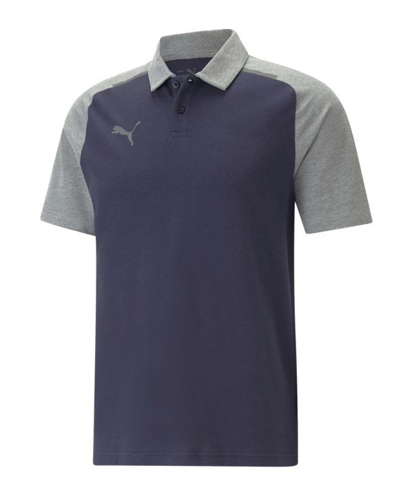 PUMA teamCUP Casuals Poloshirt Blau F06 - blau