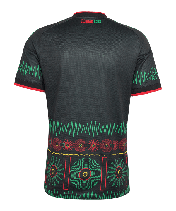 adidas JFF Jamaika Trikot Away WM 2026 Kids Schwarz - schwarz