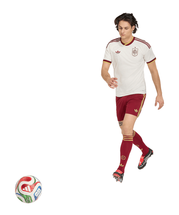 adidas FEF Spanien Short Away WM 2026 Rot - rot