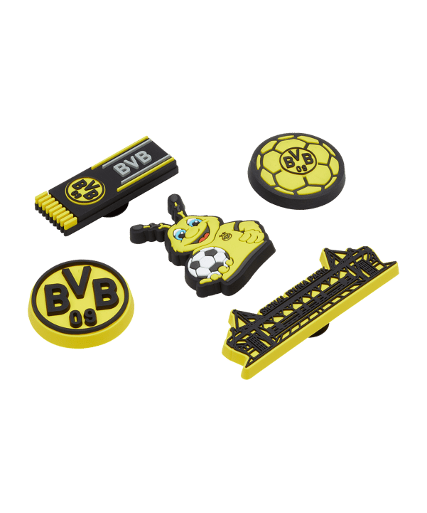 Crocs Borussia Dortmund Accessoire Mehrfarbig - mehrfarbig