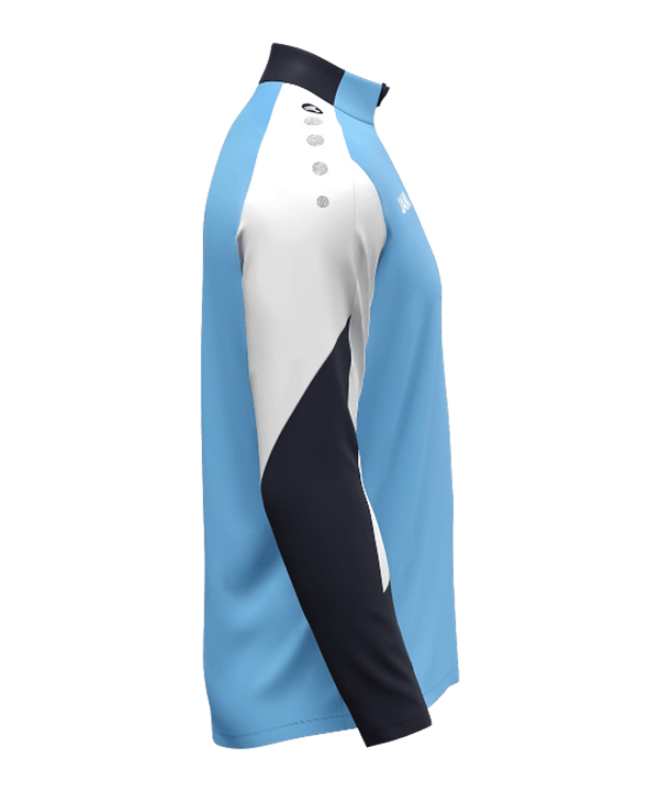 JAKO Dynamic Ziptop Sweatshirt Kids Blau F431 - blau