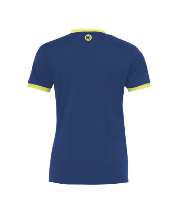Kempa Curve Trikot T-Shirt Damen Blau Gelb F09 - blau