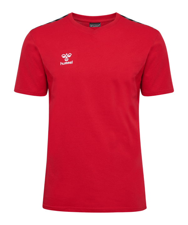 Hummel AUTHENTIC CO T-Shirt Rot F3062 - rot