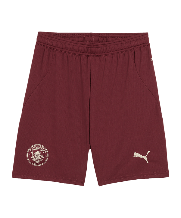 PUMA Manchester City pantaloncini 3rd 2024/2025  bambini rosso F03 - rosso