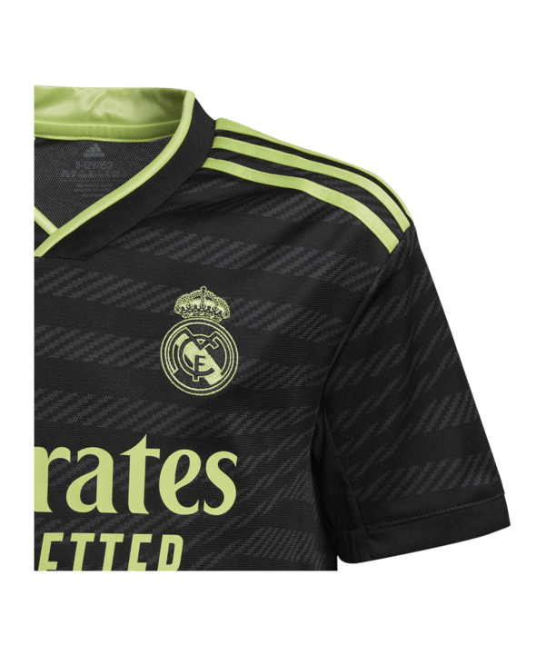 adidas Real Madrid Trikot UCL 2022/2023 Kids Schwarz - schwarz