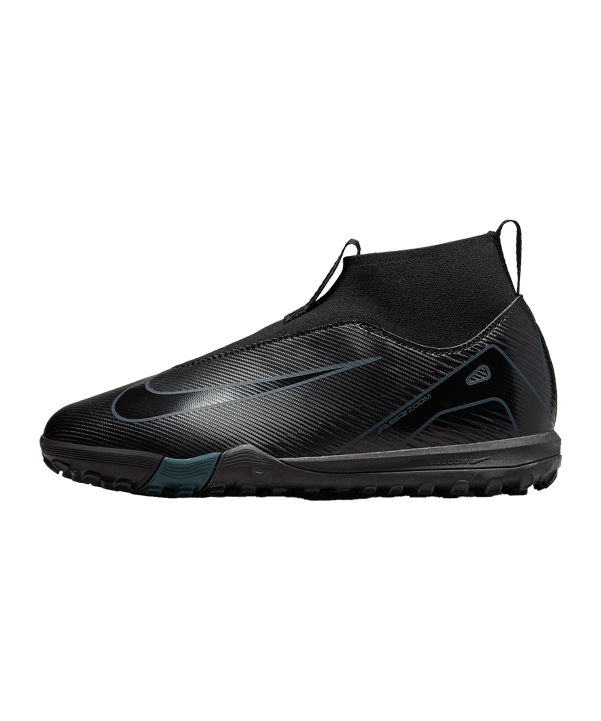Nike Jr Air Zoom Mercurial Superfly X Academy TF Shadow Kids Schwarz F002 - schwarz