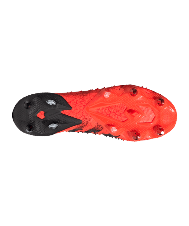 adidas Predator FREAK.1 L SG Meteorite Rot Schwarz - rot