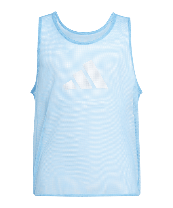 adidas Training BIB Kennzeichnungshemd Kids Blau - blau