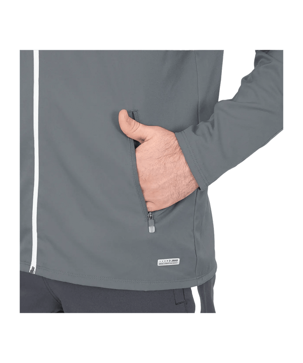 JAKO Champ 2.0 Veste de présentation Gris C040 - gris