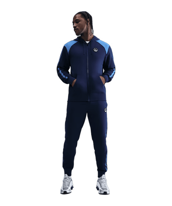 Nike NSW Club Jas met capuchon Blauw K492 - blauw