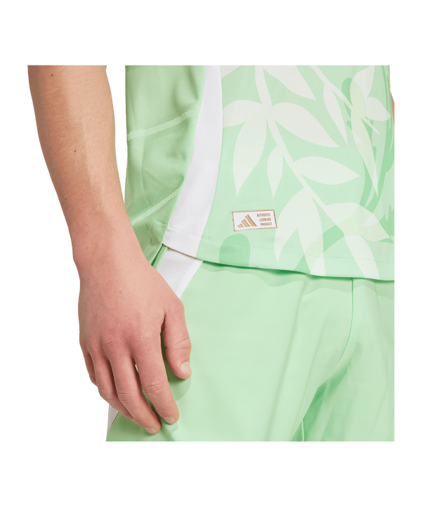 adidas Italien Authentic Trikot Away EM 2025 Grün - gruen