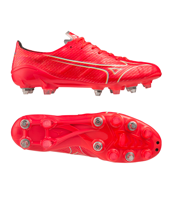 Mizuno Alpha Made in Japan Mix Release Rot Weiss Gelb F64 - rot