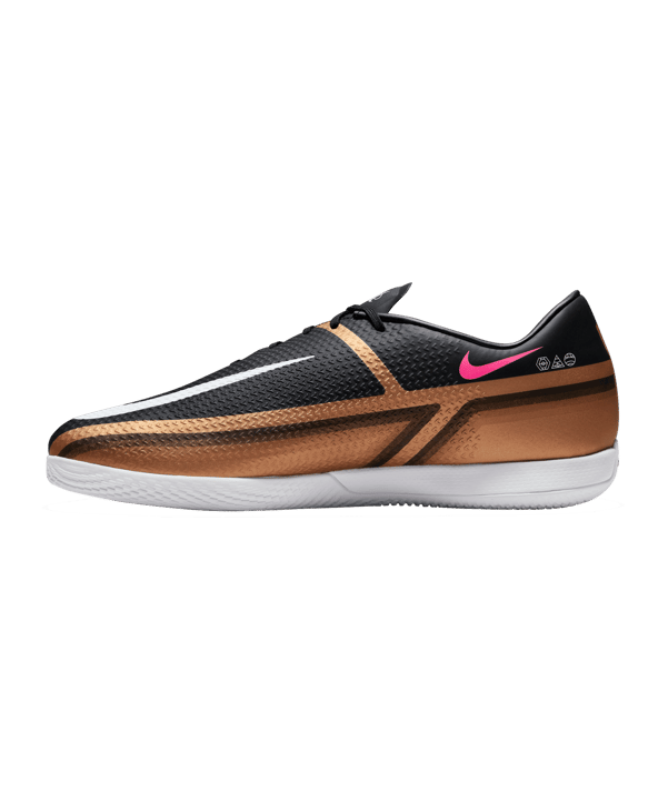 Nike Phantom GT2 Academy IC Halle Generation Gold Schwarz F810 - gold