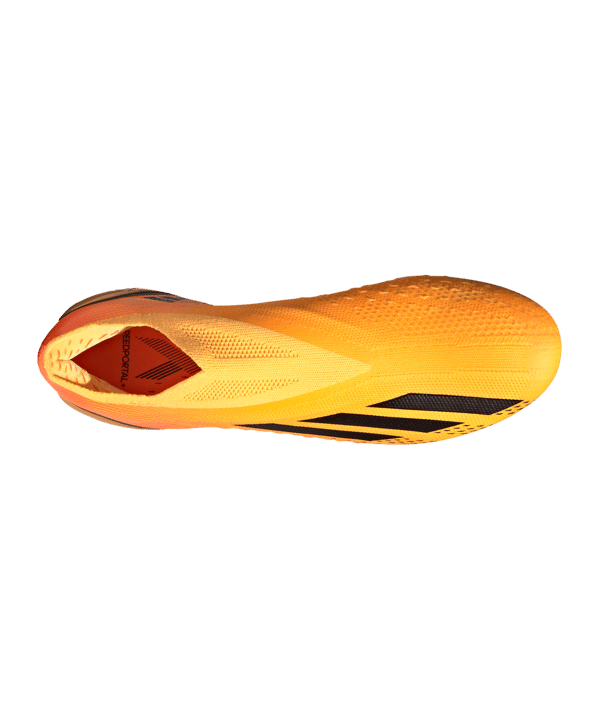 adidas X Speedportal+ FG Heatspawn Orange Gold Schwarz - orange