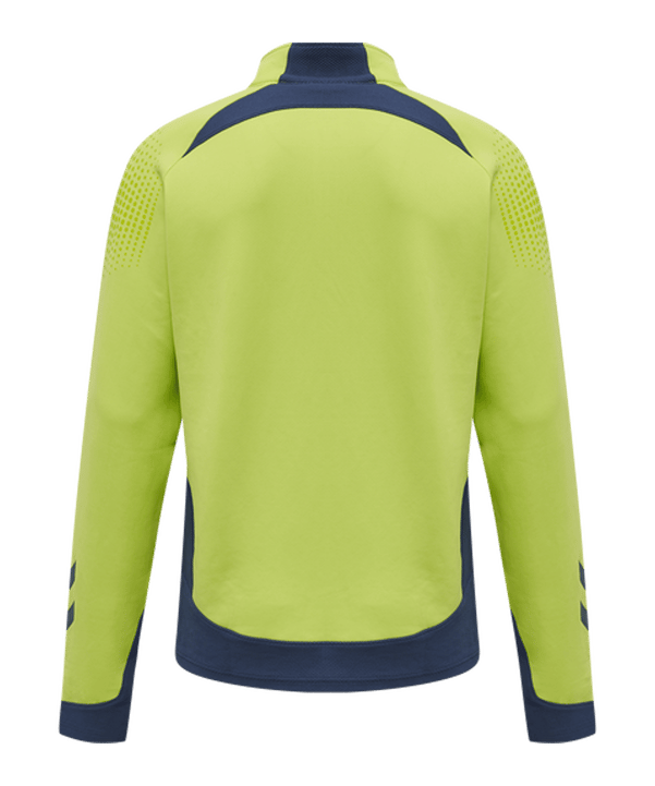 Hummel hmlLEAD HalfZip Sweatshirt Kids Grün F6242 - gruen