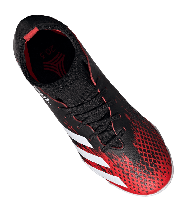 adidas Predator Mutator 20.3 IN Halle J Kids Schwarz Rot - schwarz