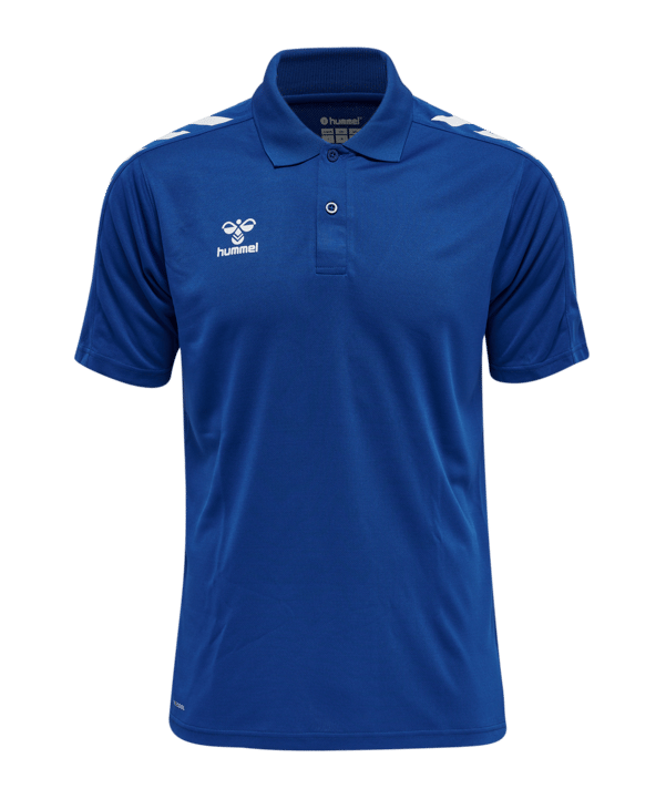 Hummel hmlCORE XK Functional Poloshirt Blau F7045 - blau