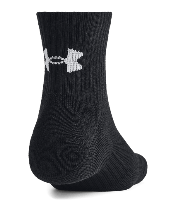 Under Armour TC Quarter 3er Pack Socken Schwarz F001 - schwarz